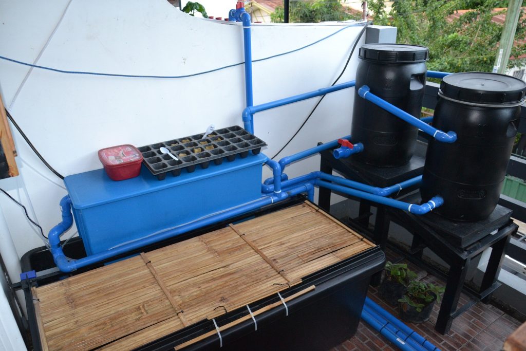 Hybrid Multi-Methods Aquaponics